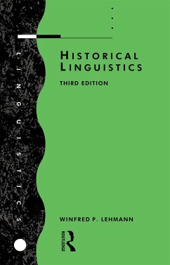 Historical Linguistics - Lehmann, Winfred P