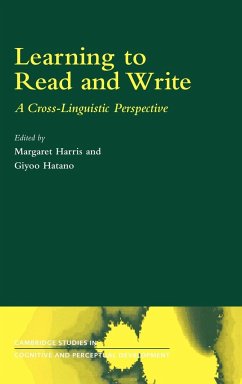 Learning to Read and Write - Harris, Margaret / Hatano, Giyoo (eds.)