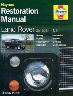 Land Rover Series I, II and III Restoration Manual - Porter, Lindsay