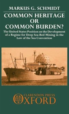 Common Heritage or Common Burden? - Schmidt, Markus G