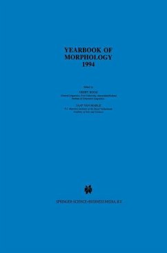 Yearbook of Morphology 1994 - Booij, G. / van Marle, J. (Hgg.)