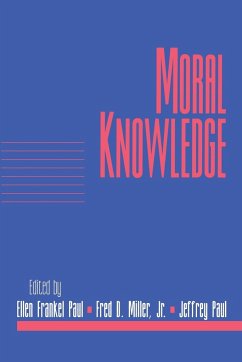 Moral Knowledge - Paul, Jeffery