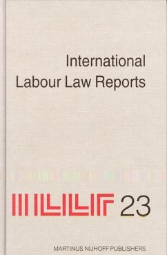 International Labour Law Reports, Volume 23 - Gladstone, Alan (ed.)