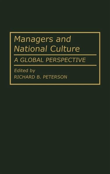 Managers and National Culture Managers and National Culture