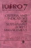 Criteria and Indicators for Sustainable Forest Management