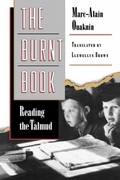 The Burnt Book - Ouaknin, Marc-Alain