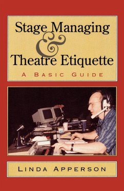 Cover Stage Managing and Theatre Etiquette