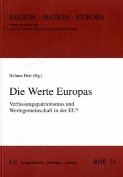 Cover Die Werte Europas