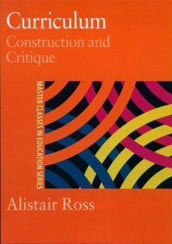 Curriculum: Construction and Critique - Ross, Prof. Alistair