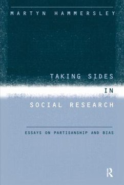Taking Sides in Social Research - Hammersley, Martyn