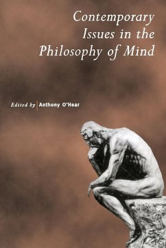 Contemporary Issues in the Philosophy of Mind - O'Hear, Anthony
