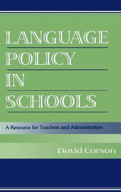 Language Policy in Schools - Corson, David