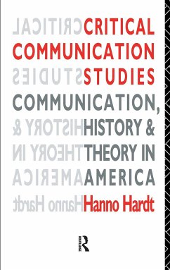 Critical Communication Studies - Hardt, Hanno