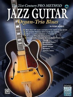 The 21st Century Pro Method: Jazz Guitar -- Organ-Trio Blues, Spiral-Bound Book & CD [With CD (Audio)] - Munro, Doug