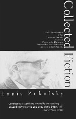 Collected Fiction - Zukofsky, Louis; Zukofsky, Paul