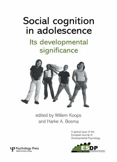 Social Cognition in Adolescence - Willem Koops / Harke A. Bosma (eds.)