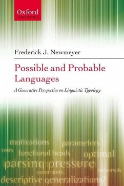 Possible and Probable Languages - Newmeyer, Frederick J