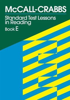 McCall-Crabbs Standard Test Lessons in Reading, Book E - McCall, William a; Schroeder, Lelah C