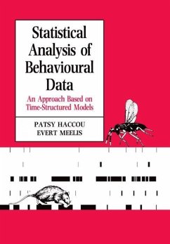 Statistical Analysis of Behavioural Data - Haccou, Patsy; Meelis, Evert