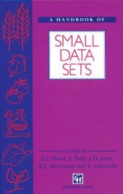 A Handbook of Small Data Sets - Hand, David J; Daly, Fergus; McConway, K.; Lunn, D.; Ostrowski, E.