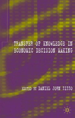 Transfer of Knowledge in Economic Decision Making - Zizzo, Daniel John (ed.)