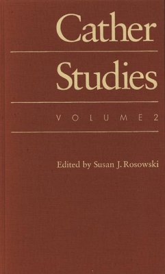 Cather Studies, Volume 2 - Cather Studies