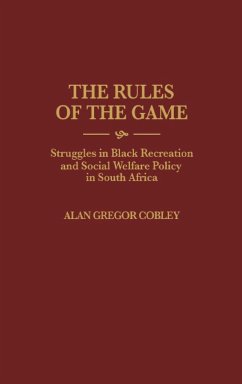 Rules of the Game - Cobley, Alan G.