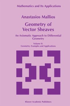 Geometry of Vector Sheaves - Mallios, Anastasios
