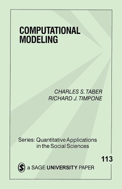 Computational Modeling - Taber, Charles S.; Timpone, Richard J.