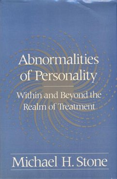 Abnormalities of Personality: Within and Beyond the Realm of Treatment - Stone, Michael H.