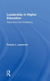 Leadership in Higher Education Leadership in Higher Education