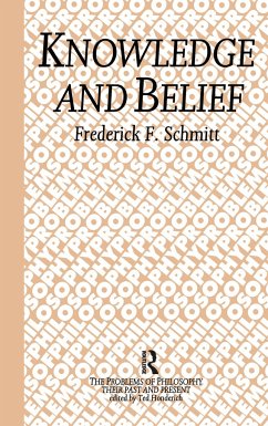 Knowledge and Belief - Schmitt, Frederick F