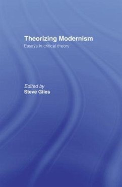 Theorizing Modernisms - Giles, Steve (ed.)