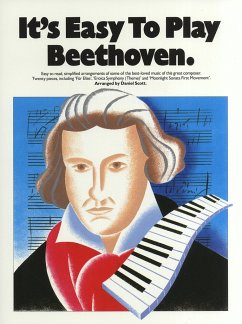 Cover It's easy to play Beethoven 20 pieces for piano