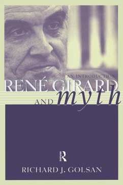 Cover Rene Girard and Myth