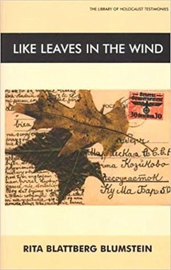 Like Leaves in the Wind - Blumstein, Rita Blattberg