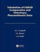 Tabulation of Farad Comparative and Veterinary Pharmacokinetic Data - Craigmill, Arthur L; Riviere, Jim E; Webb, Alistair I