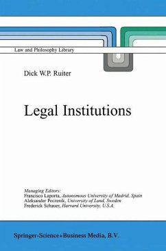 Legal Institutions - Ruiter, D.W.