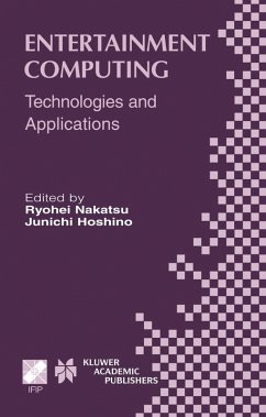 Entertainment Computing - Nakatsu, Ryohei / Hoshino, Junichi (Hgg.)