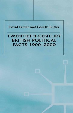 Twentieth-Century British Political Facts, 1900-2000 - Butler, D.