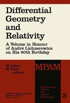 Differential Geometry and Relativity - Cahen, M. / Flato, M. (Hgg.)