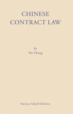 Chinese Contract Law - First Edition: Theory and Practice - Zhang, Mo
