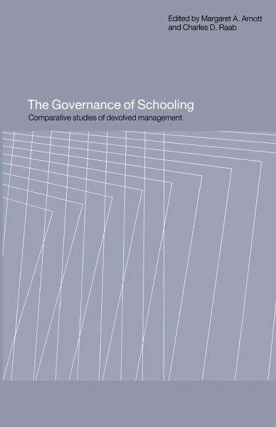 The Governance of Schooling