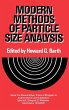 Modern Methods of Particle Size Analysis - Bild 1