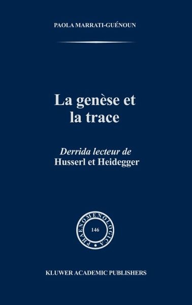 La Genèse et la Trace