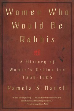 Cover Women Who Would Be Rabbis