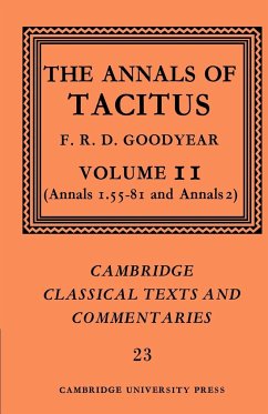 The Annals of Tacitus - Goodyear, F. R. D.; Tacitus; Tacitus, Tacitus