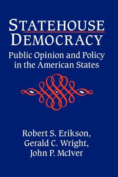 Statehouse Democracy - McIver, John P.; Erikson, Robert S.; Wright, Gerald C. Jr.