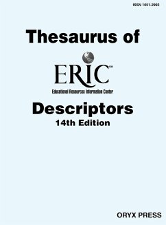 Cover Thesaurus of Eric Descriptors
