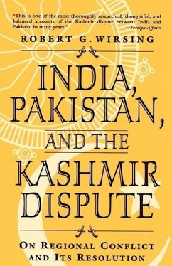 India, Pakistan, and the Kashmir Dispute - Wirsing, Robert